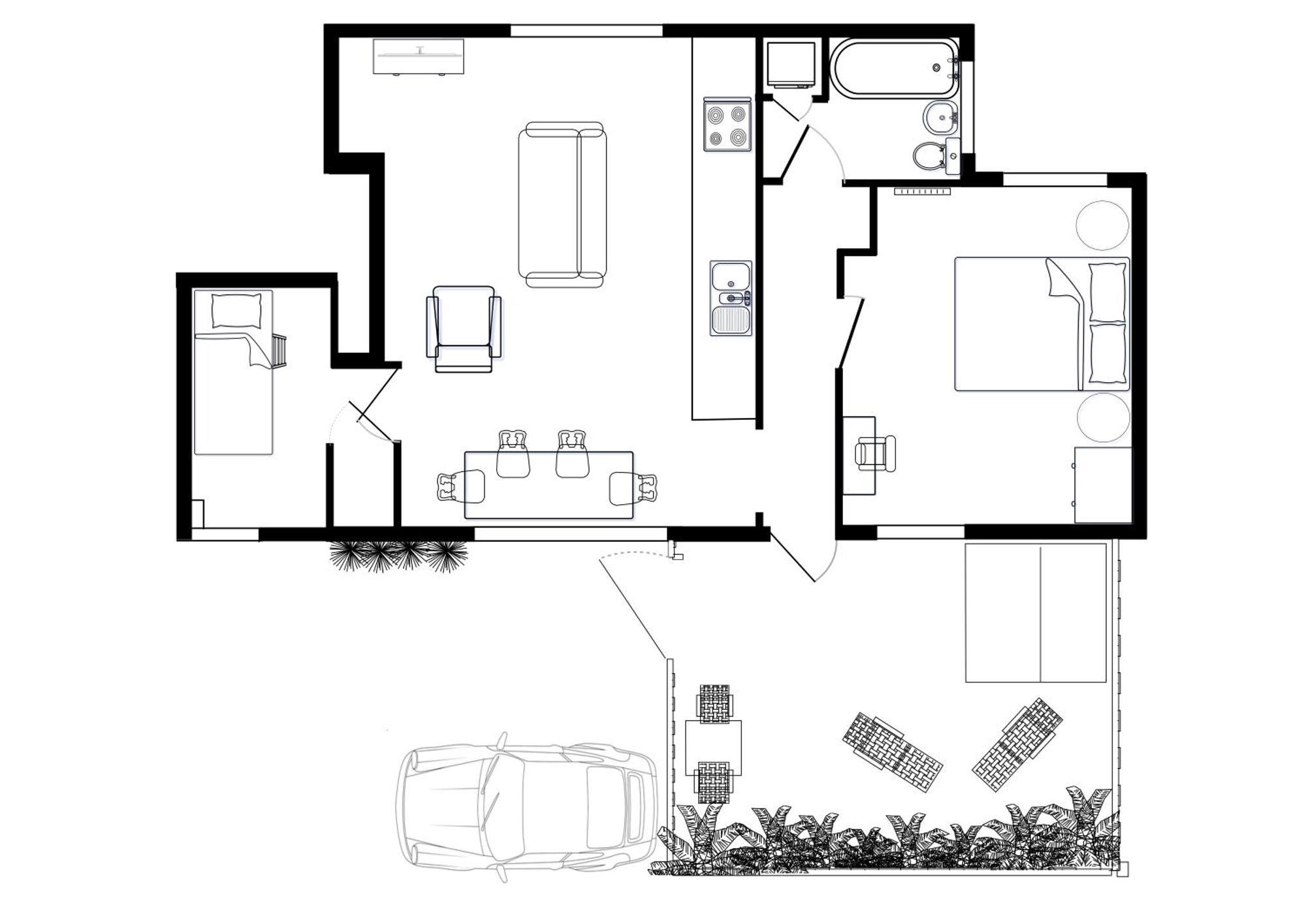 Birdsong & Pine: Parking & Garden Lägenhet Worthing Exteriör bild